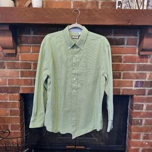 Men's Izod Casual Long Sleeve Button Down